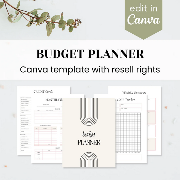 Budget Planner Template