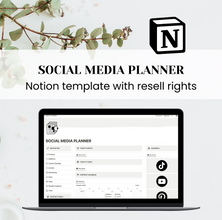 Social Media Planner Notion Template