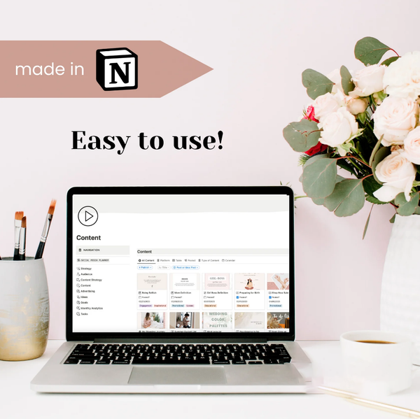 Social Media Planner Notion Template